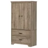 Armoire 2 portes avec tiroirs - South Shore