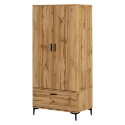 Armoire penderie avec portes et tiroir - South Shore