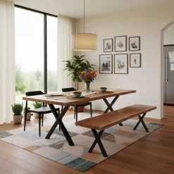 Banc en bois massif - 84