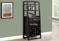Bar maison - 60"H, espresso style echelle - Monarch