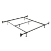 Base de lit queen/king en métal (60"/78")