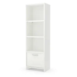 Bibliothèque 3 tablettes avec porte - South Shore