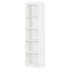 Bibliothèque étroite 5 tablettes - South Shore
