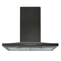 BROAN Hotte cheminée Cheminée Inox noir 30" , 450 PI3/MIN-BWS1304BLS