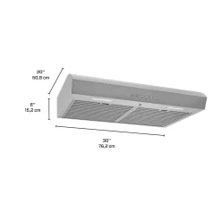 BROAN Hotte Standard Acier inoxydable 30
