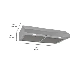 BROAN Hotte Standard Acier inoxydable 24