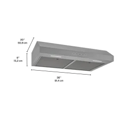 BROAN Hotte Standard Acier inoxydable 36