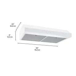 BROAN Hotte Standard Blanc 30