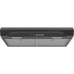 BROAN Hotte Standard Inox noir 30" , 350 PI3/MIN-ALT2303BLS
