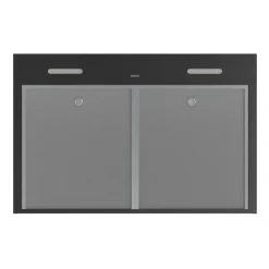 BROAN Hotte Standard Inox noir 30