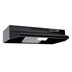 BROAN Hotte Standard Noir 30" , 210 PI3/MIN-BU230BL