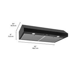 BROAN Hotte Standard Noir 42