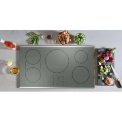 CAFE Table de cuisson Induction Acier inoxydable 36