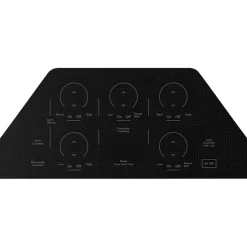 CAFE Table de cuisson Vitrocéramique Acier inoxydable 36
