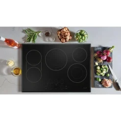 CAFE Table de cuisson Vitrocéramique Noir 30