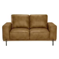 Causeuse avec assises profondes - brun