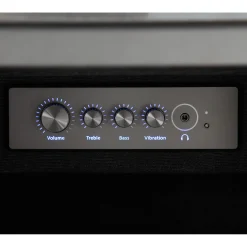 Causeuse inclinable électrique avec appuis-tête ajustables, console et système de son immersif