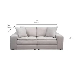 Causeuse modulaire - 2 mcx