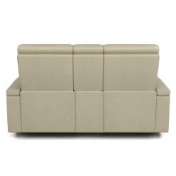 Causeuse modulaire électrique inclinable avec massage, chaleur et console - 3 mcx