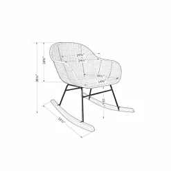 Chaise berçante