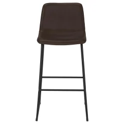 Chaise de bureau - brun simili-cuir / sureelevee - Monarch
