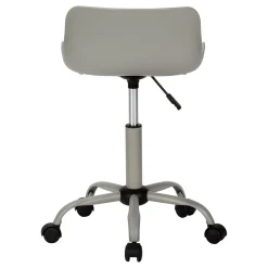 Chaise de bureau - juvénile dossier bas - hauteur réglable - gris - Monarch