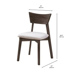 Chaises (bte de 2) - ardoise