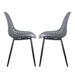 Chaises (bte de 2) - gris