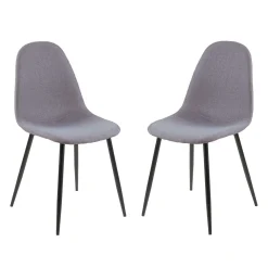 Chaises (bte de 2) - gris