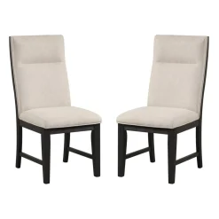 Chaises rembourrées (bte de 2) - Crème