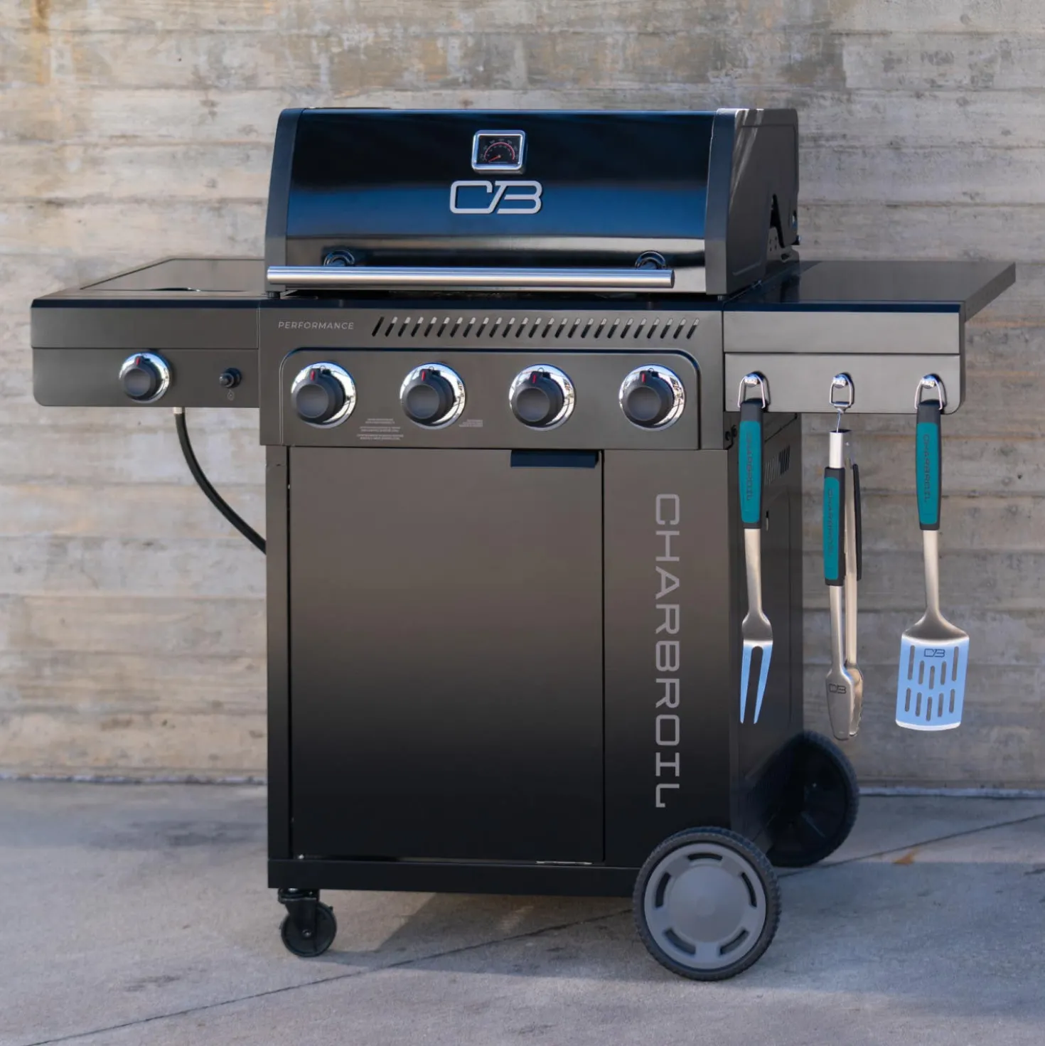 Charbroil Barbecue au gaz propane avec 4 brûleurs - 41 000 BTU