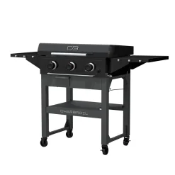 Charbroil Plancha au gaz propane avec 3 brûleurs - 36 000 BTU