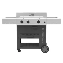 Charbroil Station de cuisson au propane 5-en-1 avec plancha, four à pizza et wok – 36 000 BTU