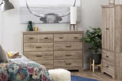 Commode 8 tiroirs - South Shore