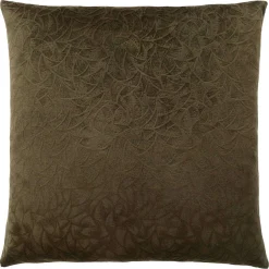 Coussin décoratif en velours 18"