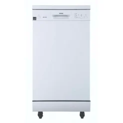 DANBY Lave-vaisselle Portatif Blanc 18" 52dB - DDW1805EWP