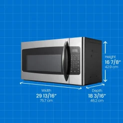 DANBY Micro-ondes, Inox, 30