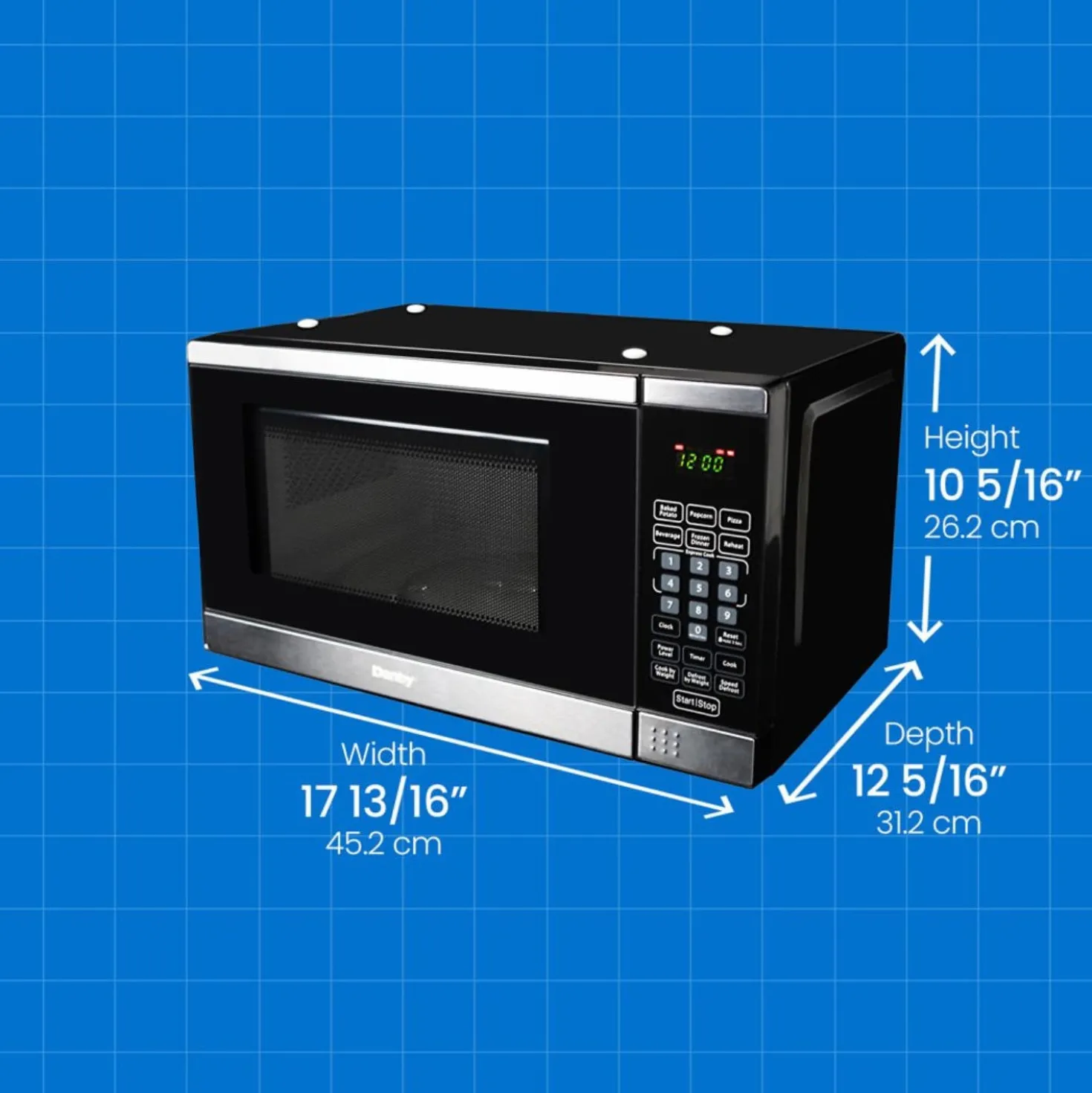 DANBY Micro-ondes Inox 700 19.5" DDMW007501G1