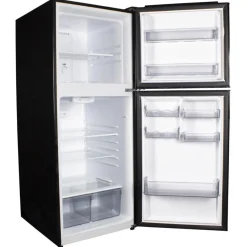 DANBY Réfrigérateur 10,1 pi3 24 po Inox Congélateur en haut - DFF101B1BDB