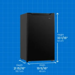 DANBY Réfrigérateur 4,4 pi3 Noir Compact - DCR044B1BM