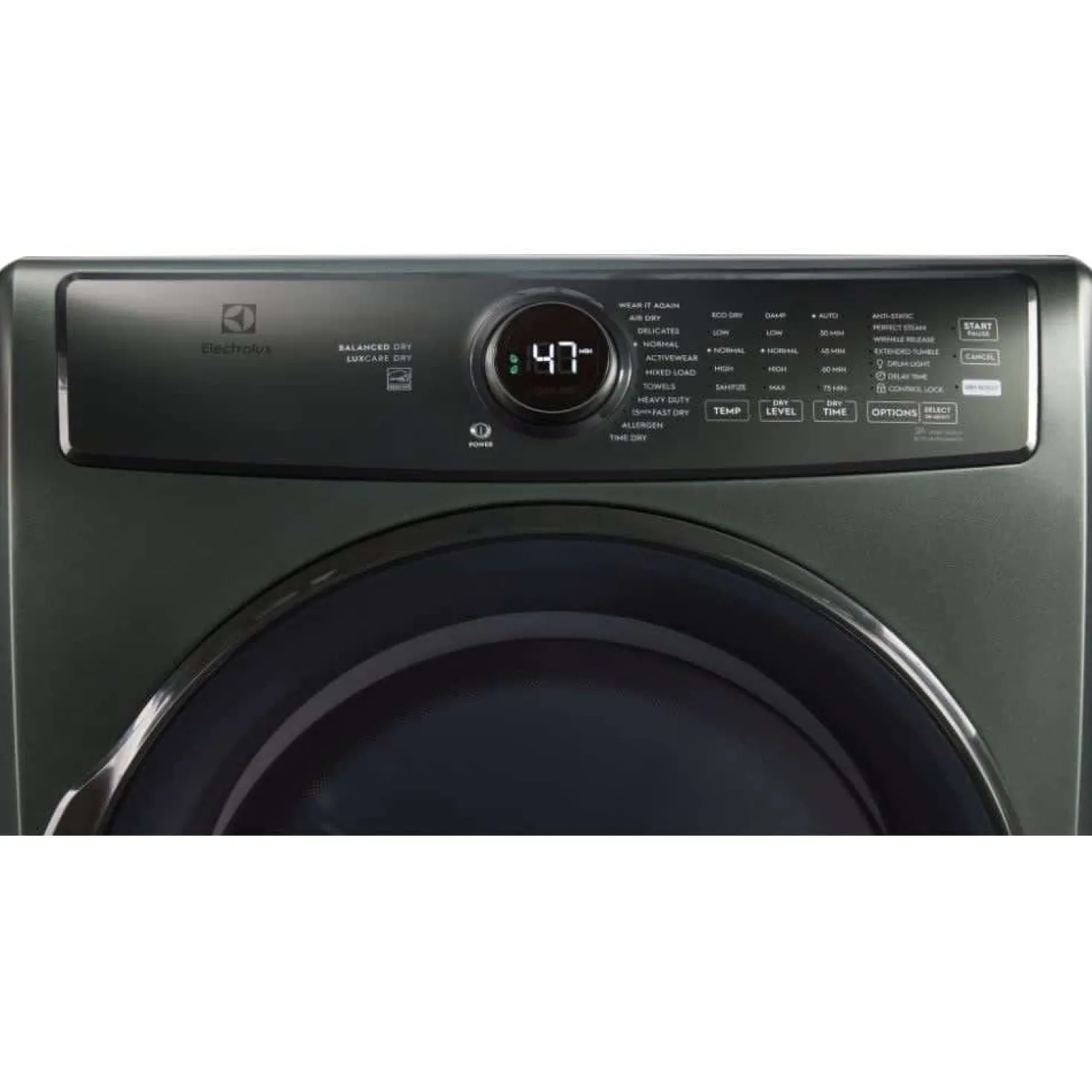 ELECTROLUX Ensemble laveuse sécheuse, Vert alpin, Chargement frontal