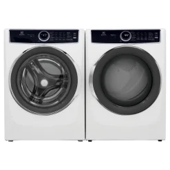 ELECTROLUX Ensemble laveuse sécheuse, Blanc, Chargement frontal