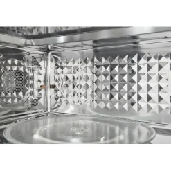 ELECTROLUX Micro-ondes/hotte, Inox, 30