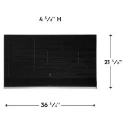 ELECTROLUX Plaque de cuisson Induction Noir 36