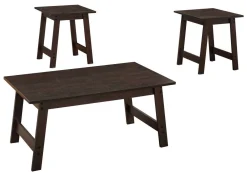Ens de tables - 3mcx, espresso - Monarch