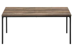 Ens de tables - 3mcx, faux bois brun, métal noir - Monarch