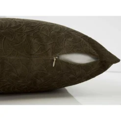 Ensemble de 2 coussins décoratifs en velours 18"