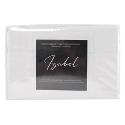 Ensemble de draps 2 simple XL en microfibre - blanc