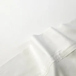 Ensemble de draps queen en rayonne de bambou à têtes séparées - blanc