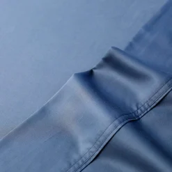 Ensemble de draps simple en bambou - bleu